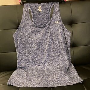 Under Armour Loose Fit Heat Gear Heathered Racerback Tank